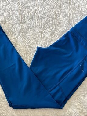 ZYIA Active Light n Tight Blue Leggings with Pockets and Reflective Dots